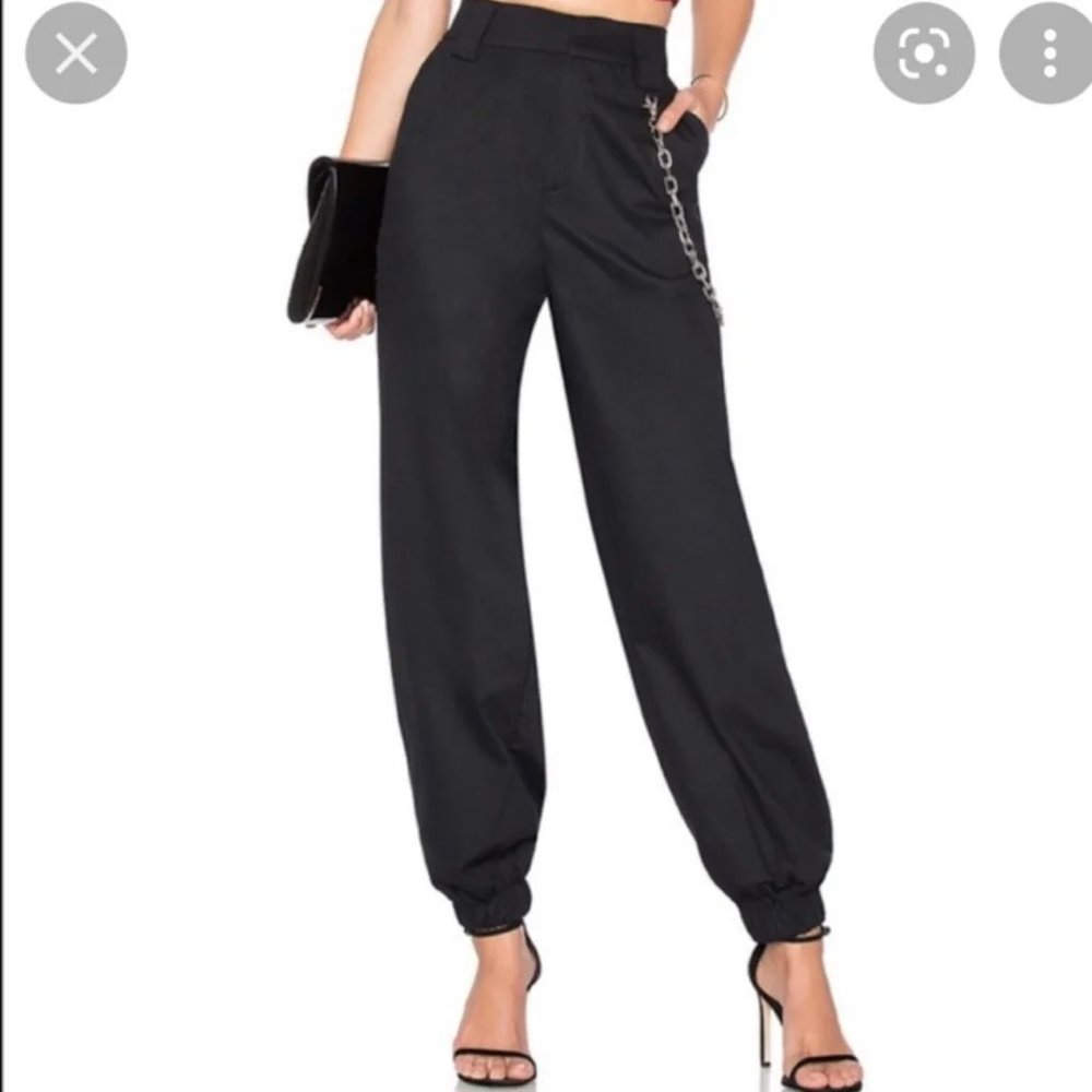 I.AM.GIA Cobain High Waisted Oversized 90s grunge pants Urban Outfitters XS blk